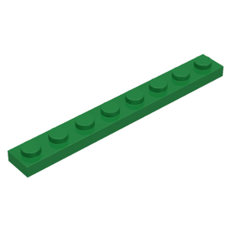 Plaat 1x8 Green